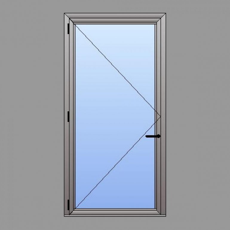 Aluminium Frame - Opening Door